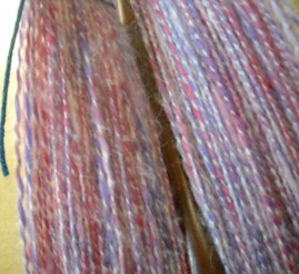 wool plied with mohair